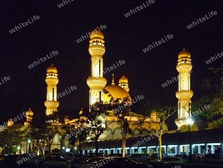 Brunei - Bandar Seri Begawan - Jame'Asr-Hassanal-Bolkiah-Moschee