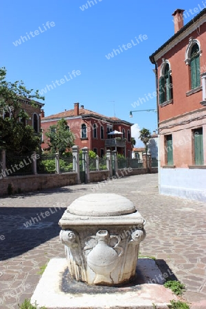 Alter Wasserbrunnen auf Murano