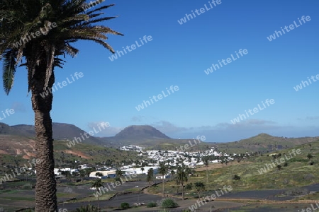 Blick auf Haria, Lanzarote