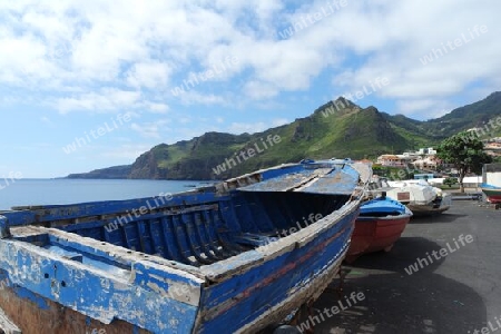 Alte Fischerboote, Madeira