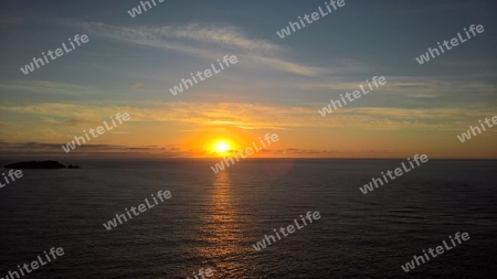 Sonnenuntergang Neuseeland