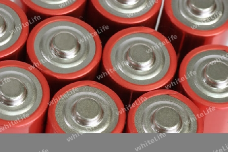 Batterien im Detail als Hinergrund