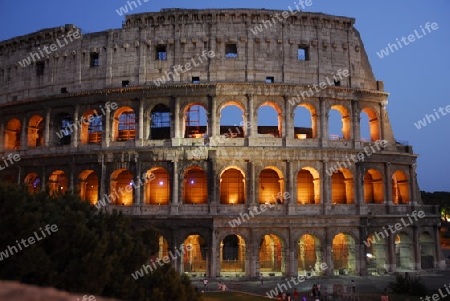 Colosseum in Rom in der D?mmerung