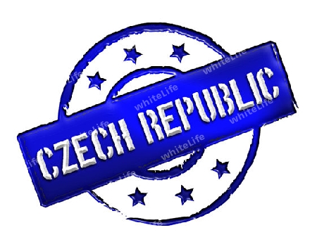 Sign and stamp named Czech Republic for your presentation, for websites and many more.