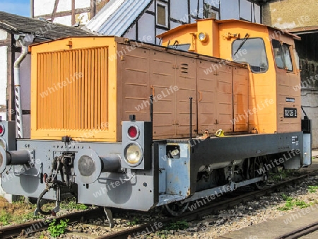 Historische Rangierlokomotive (LOB 1970)