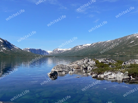 Seenlandschaft in Norwegen
