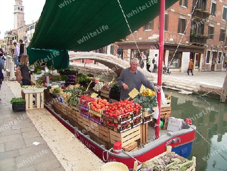Gem?severkauf in Venedig