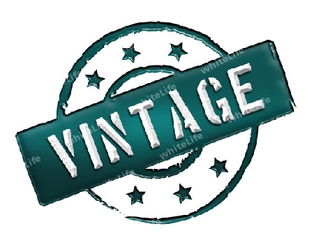 Sign, symbol, stamp or icon for your presentation, for websites and many more named VINTAGE