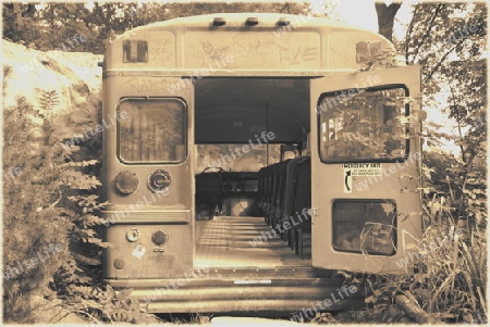 Bus aus alten Zeiten