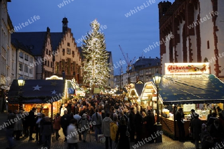 Weihnachtsmarkt auf dem Frankfurter R?mer