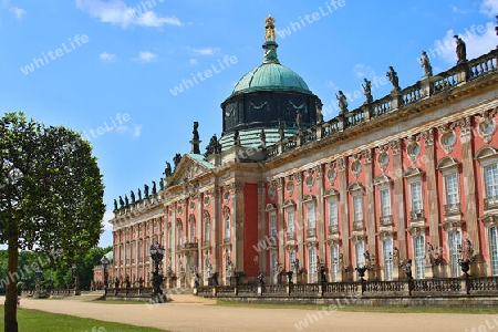 Das Neue Palais in Potsdam- Sanssouci