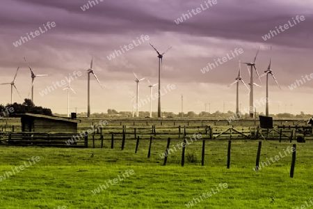Wind Energie - Erneuerbare Strom