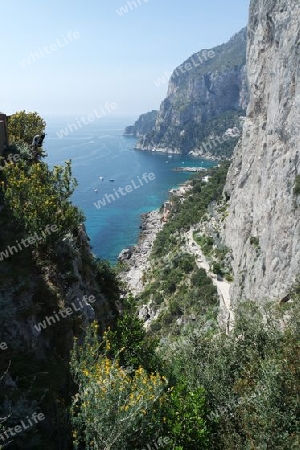 Felsenklippen auf Capri