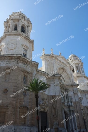 Kathedrale in Cadiz, Andalusien