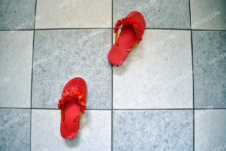 slippers forgotten