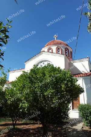 Kirchenarchitektur auf Kreta,  Elounda