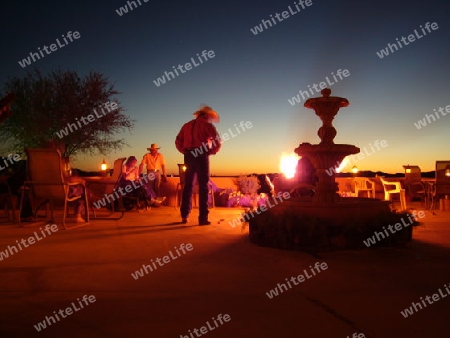 Cowboys am Lagerfeuer