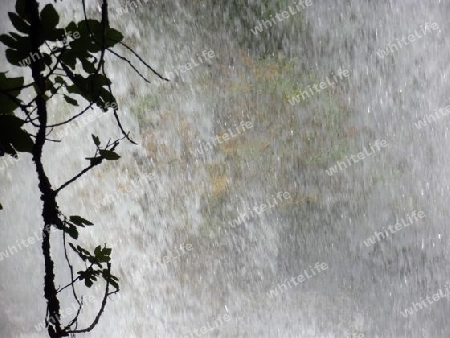 Hintergrund Wasserfall