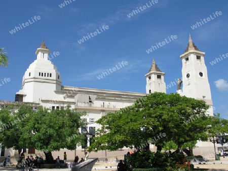 Dominikanische Republik. Kathedrale in Puerto Plata