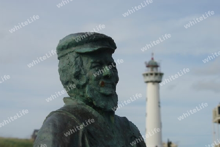 Statue in Egmond aan Zee