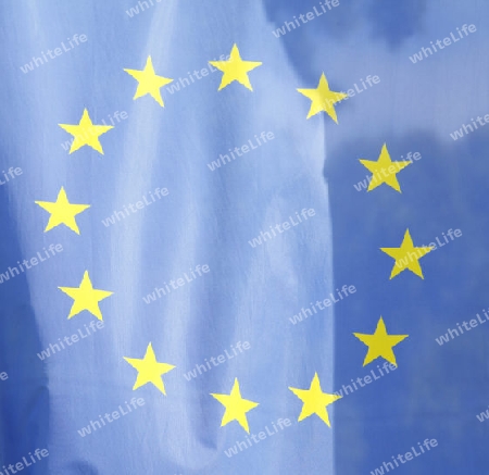 Flagge der Europ?ischen Uniun, EU,Bremen, Deutschland, Europa 