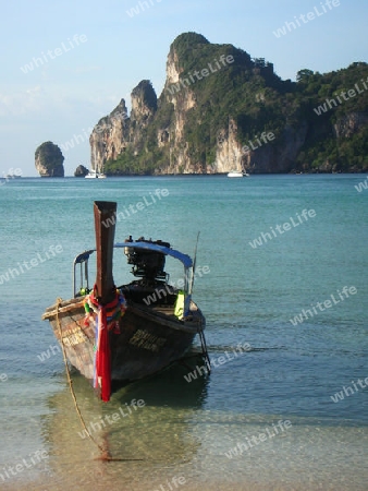 Fischerboot auf Phi Phi Don