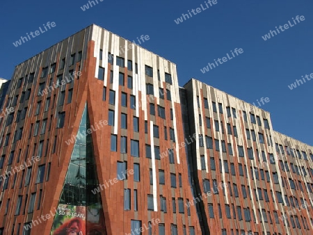 Moderne Architektur in der HafenCity, Hamburg