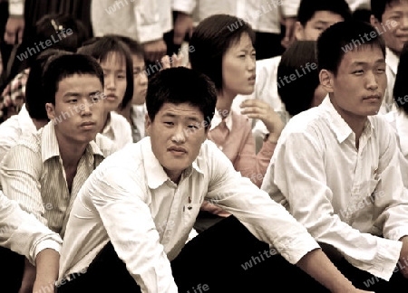 School Class in North Korea