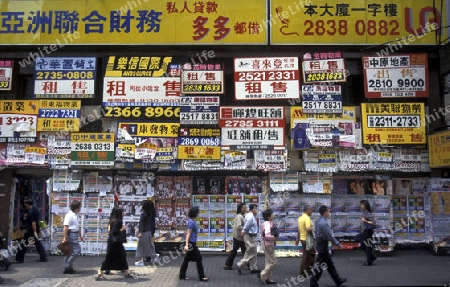 promotions of land and homes in the City Centre of Hong Kong in the south of China in Asia.