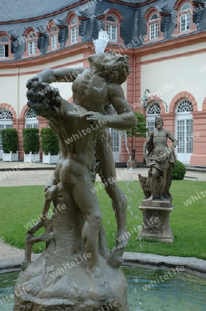 Figur im Schlosspark in Weilburg