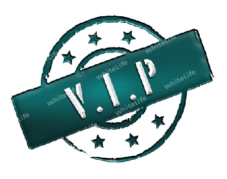 Sign, symbol, stamp or icon for your presentation, for websites and many more named VIP
