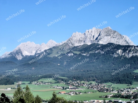 Wilder Kaiser und St. Johann in Tirol
