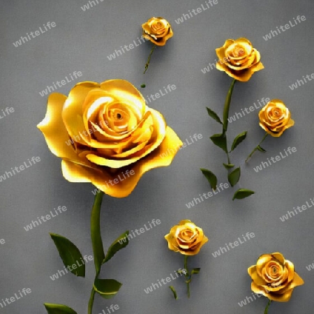 goldene Rosen