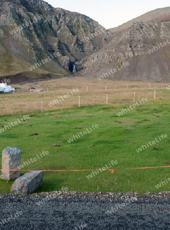Der Nordwesten Islands, Blick auf die Bergkulisse des Bjarnarhafnarfjall im Norden der Halbinsel Sn?fellsnes