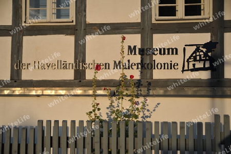 Museum Malerkolonie Ferch in der Abendsonne