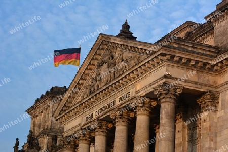 Reichstag in Berlin am 28. Oktober 2015