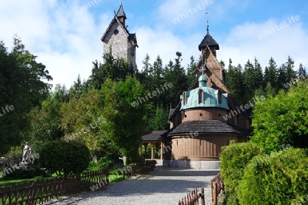 Stabkirche Wang in Krummhübel, Riesengebirge