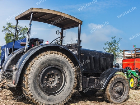 Oldtimer Hanomag Traktor