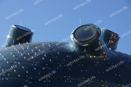 Kunstmuseum Graz, Dach-Detail