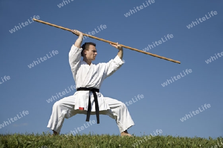 Karate - Training in Kimono