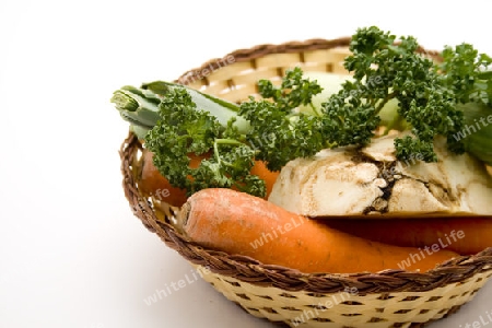 Karotten und Sellerie