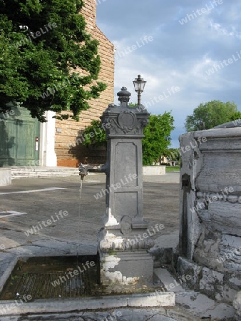 Wasserbrunnen in Lido di Venezia