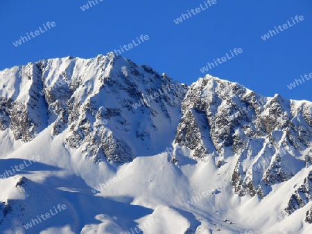 Winterliche Bergwelt