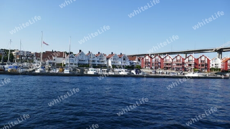 Yachthafen in Stavanger, Norwegen