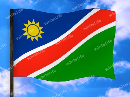 Fahne Namibia