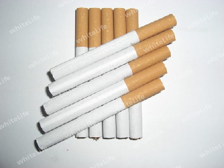 gestapelte Zigaretten