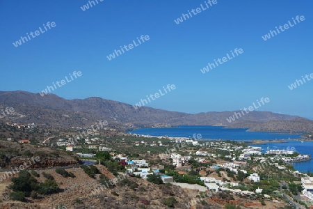 Kreta, Küstenlandschaft bei Elounda