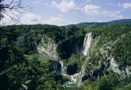 Wasserfall, Plitvicer Seen
