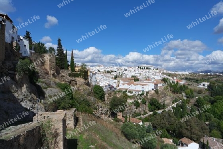 Blick auf Ronda, Andalusien