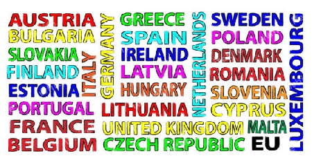 All states of the european union for your presentation